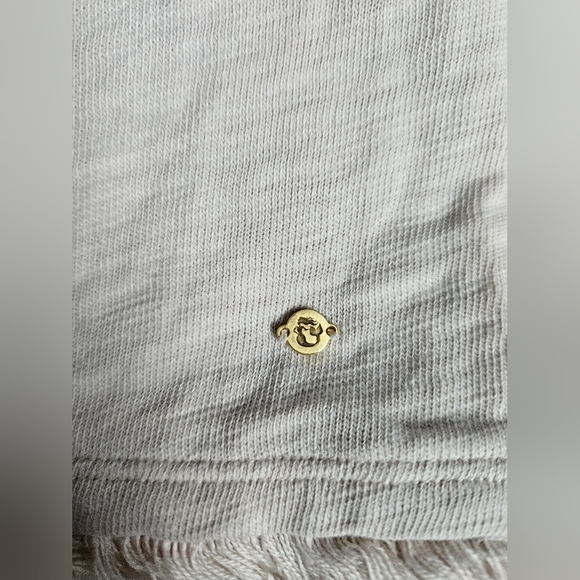 Spartina 449 Light Pink Cotton Top Size M - Picture 4 of 10